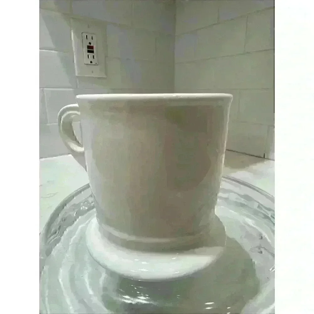 Anthropologie Homegrown Monogram Initial Coffee Mug Letter N